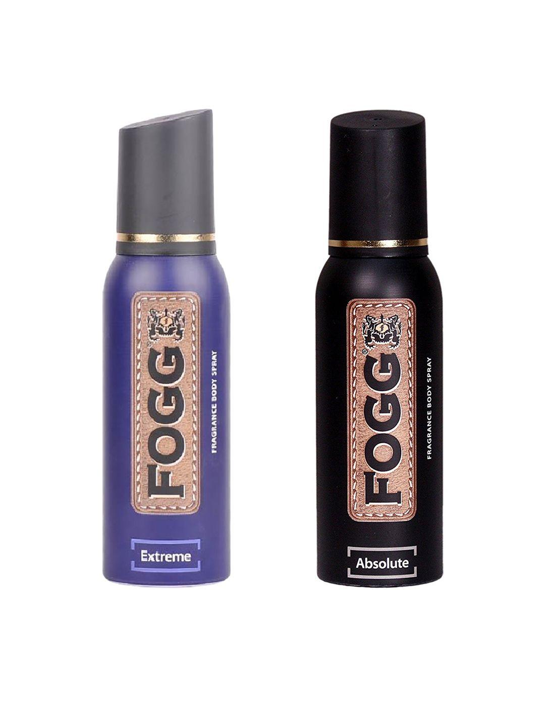 fogg unisex extreme fragrance body spray & absolute fragrance body spray