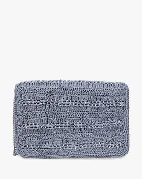 fold-over clutch with chain strap