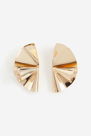 folded earrings