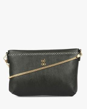 foldover clutch with detachable strap