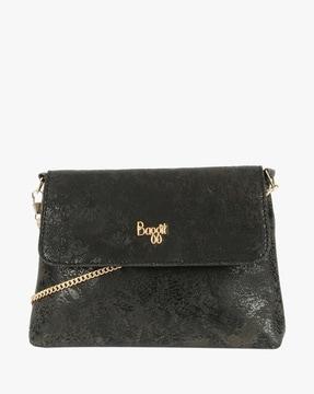 foldover clutch with detachable strap