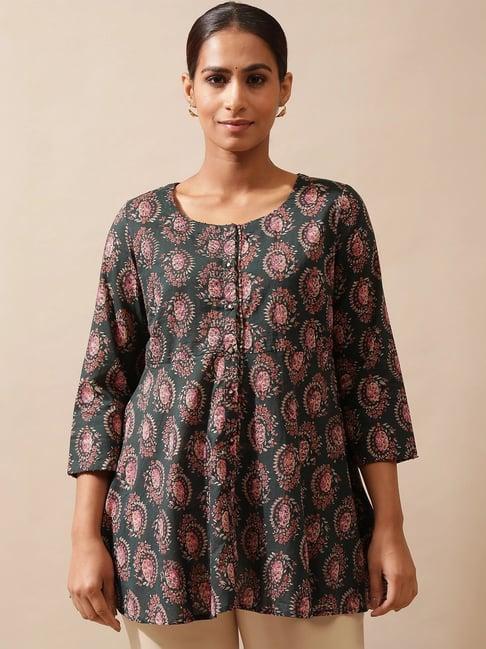 folksong by w green cotton printed tunic