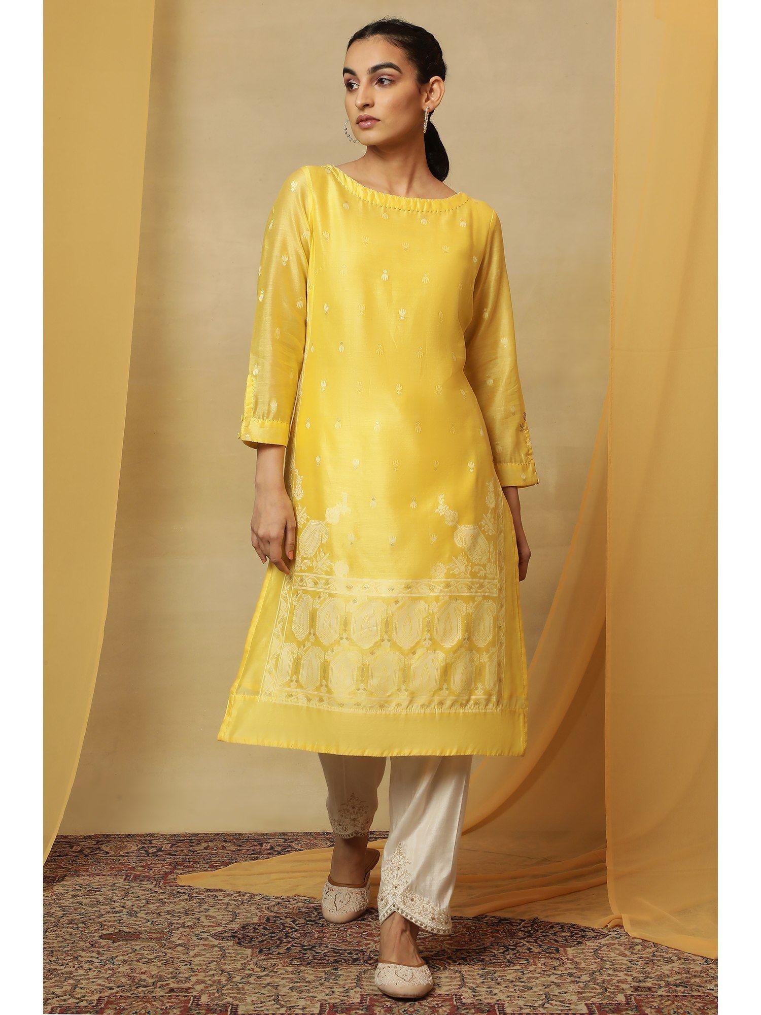 folksong by w printed kurta