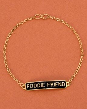 foodie friend bracelet