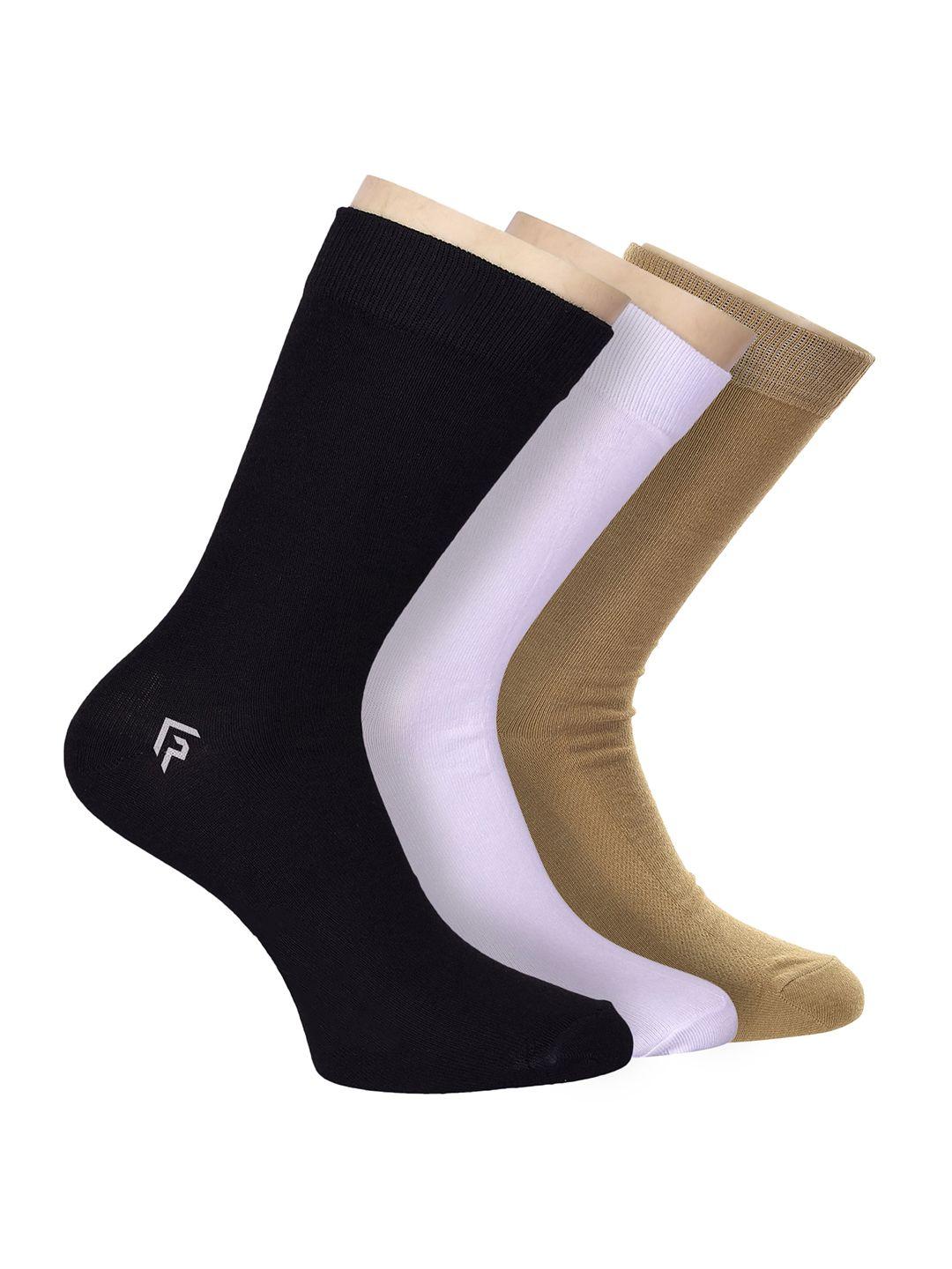 footprints men pack of 3 organic cotton & bamboo calf length socks