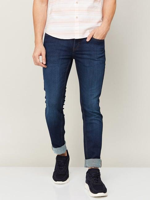 forca blue slim tapered fit jeans