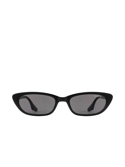 forca by lifestyle black cat eye sunglasses for women