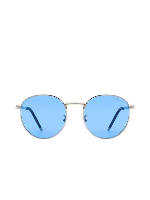 forca by lifestyle blue round sunglasses for men