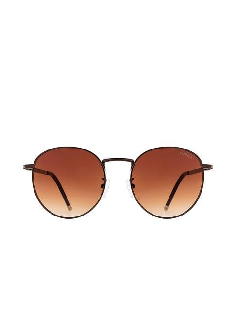 forca by lifestyle brown round sunglasses for men