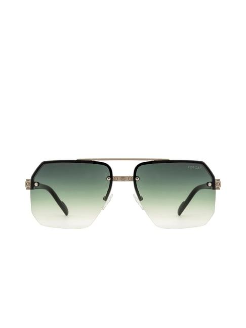 forca by lifestyle green square sunglasses for men