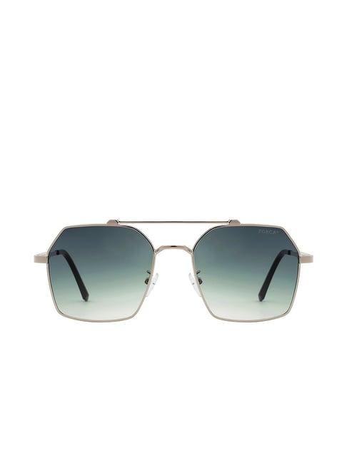 forca by lifestyle green square sunglasses for men