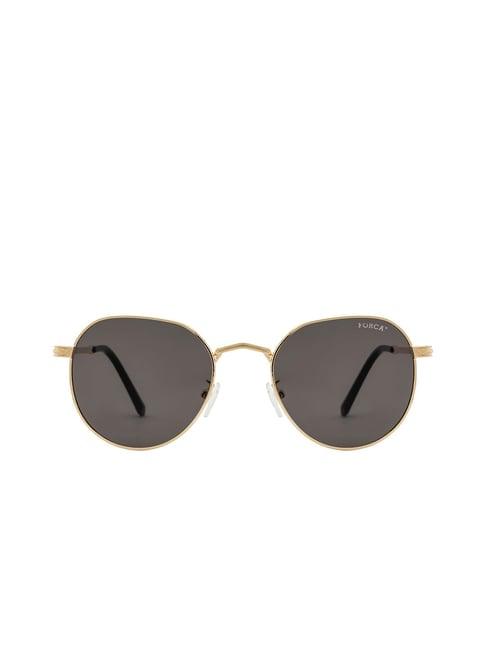 forca by lifestyle grey round sunglasses for men