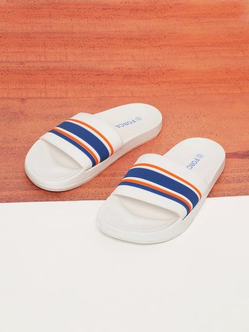 forca by lifestyle men's white slides