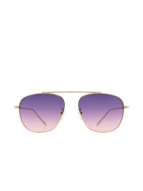 forca by lifestyle purple square sunglasses for men