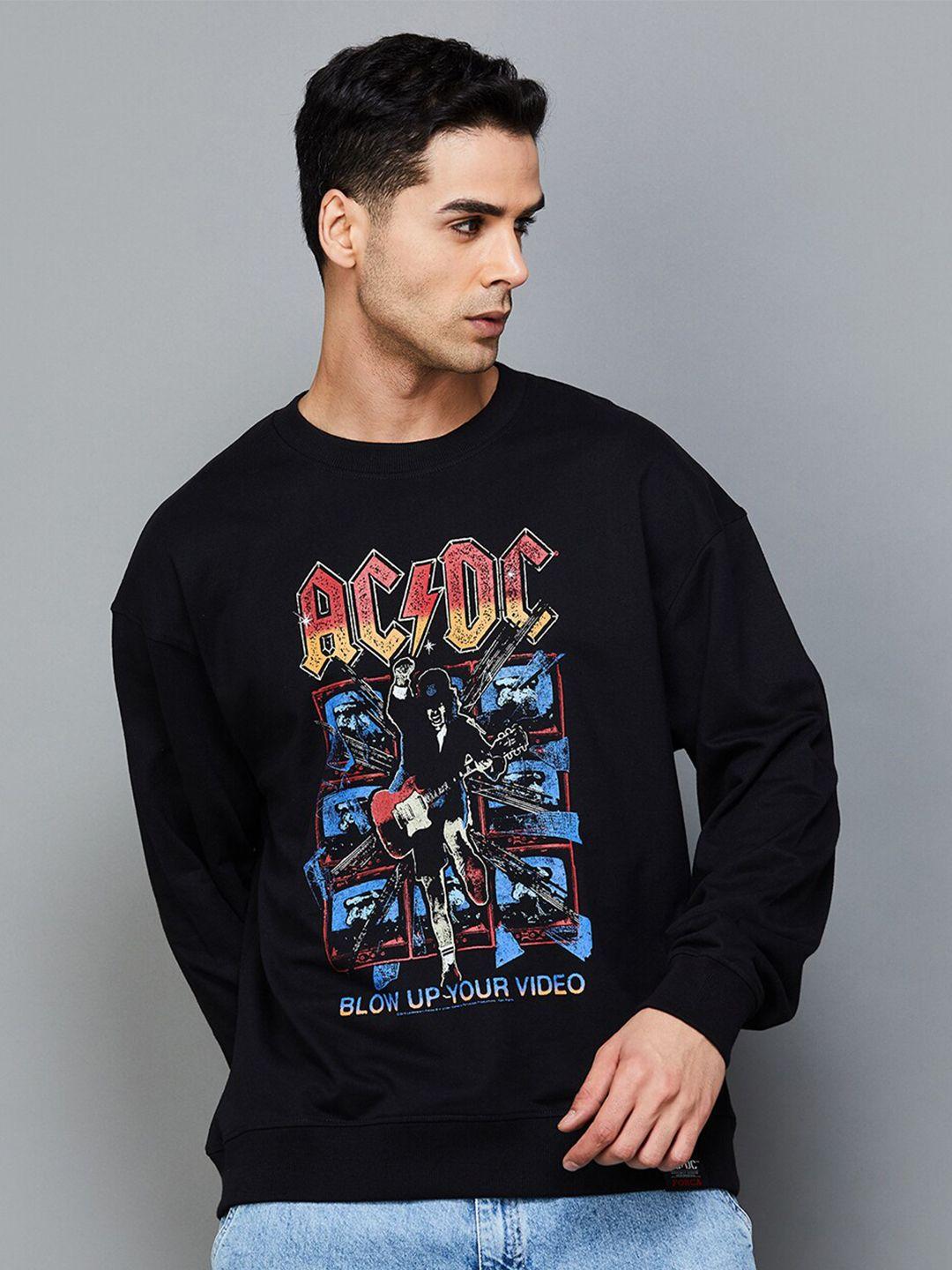 forca graphic print pullover sweatshirt