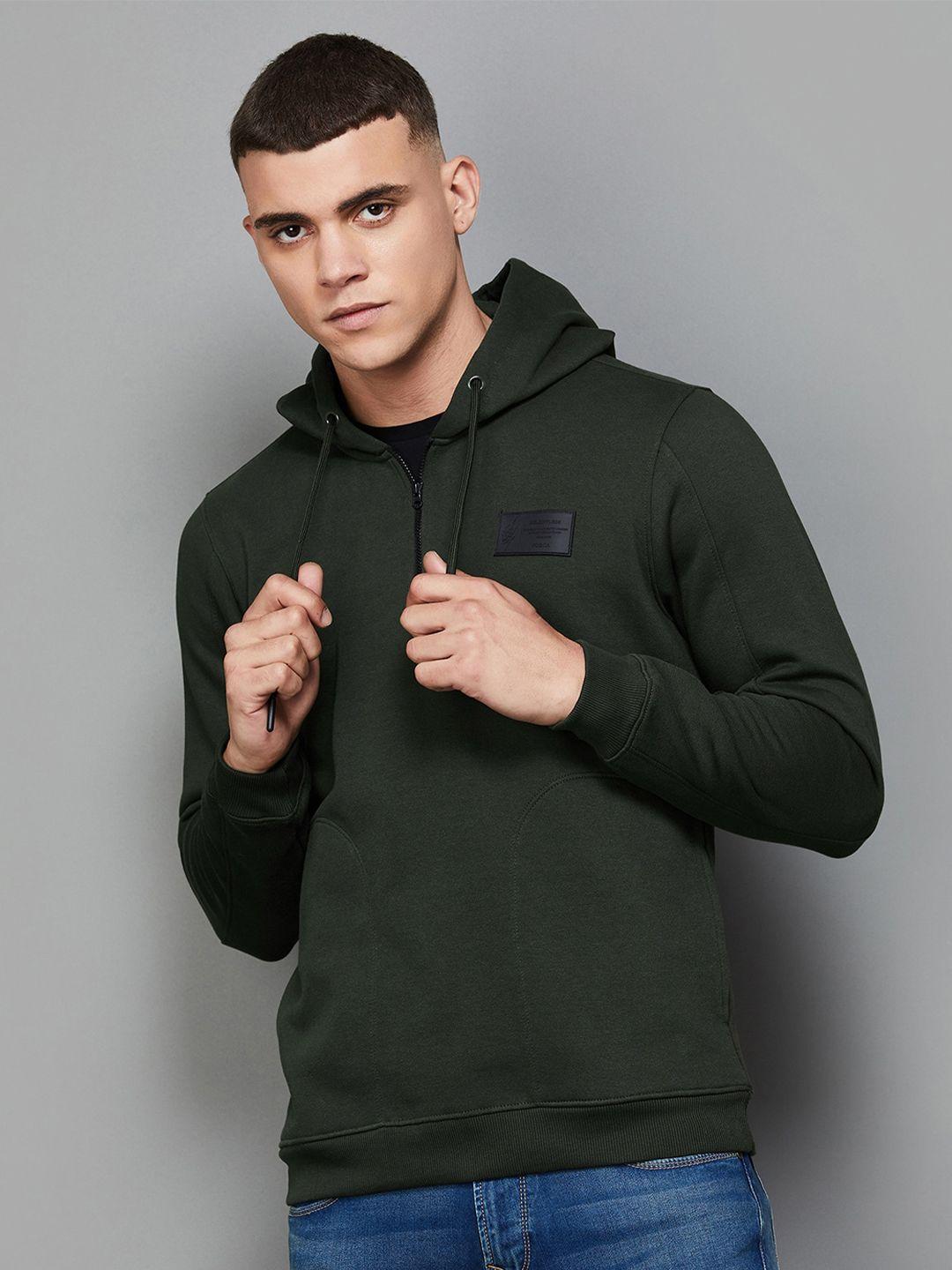 forca hooded neck cotton sweatshirt