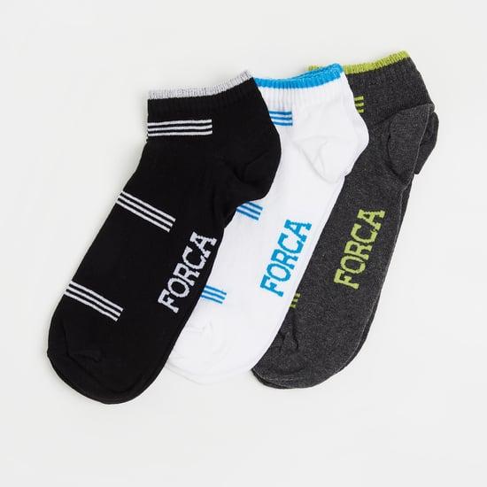 forca men assorted low-ankle socks- pack of 3