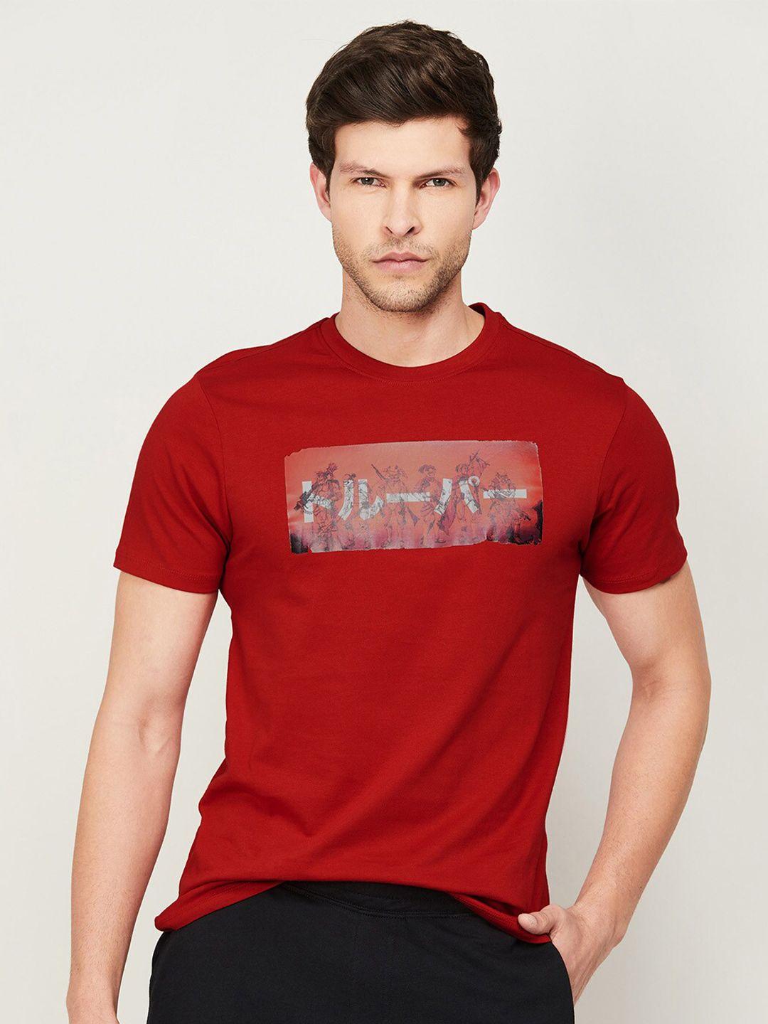 forca men printed cotton t-shirt