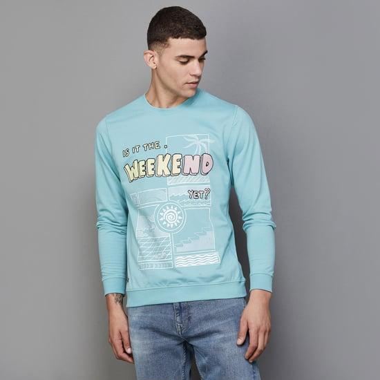 forca men printed sweatshirt