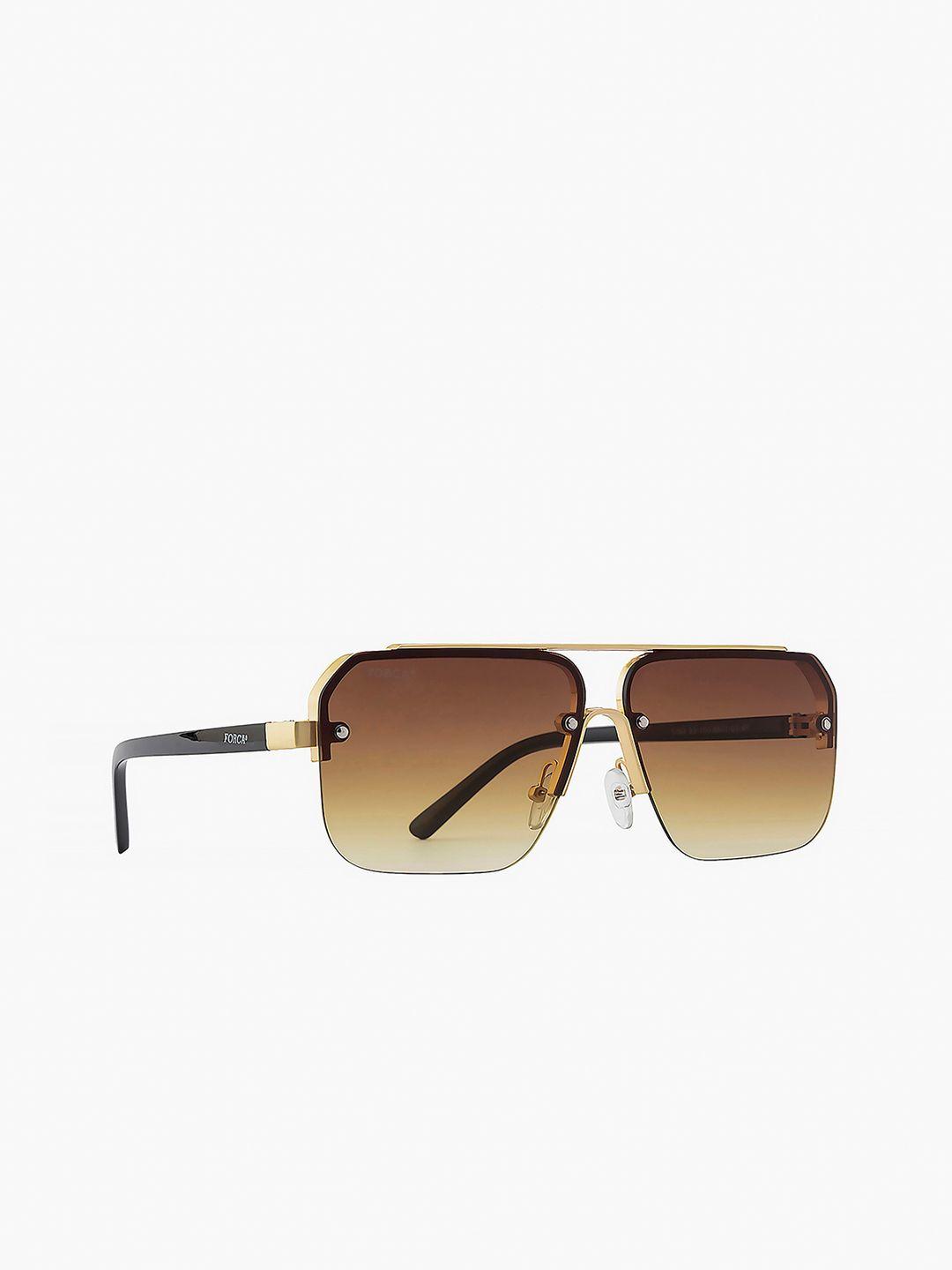 forca men square sunglasses with uv protected lens