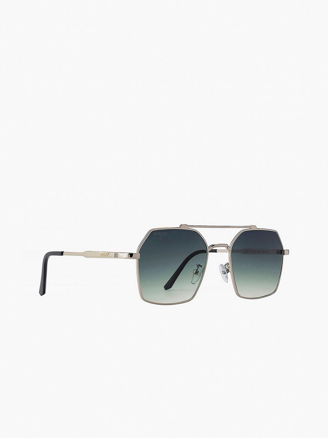 forca men square sunglasses with uv protected lens