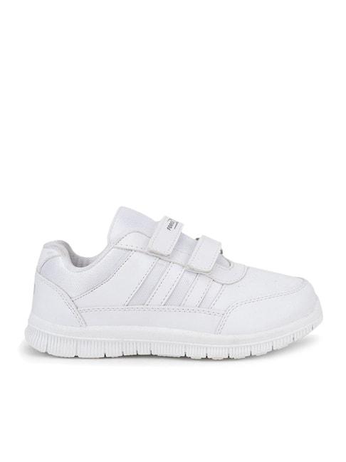 force 10 gola-03 by liberty kids white velcro shoes