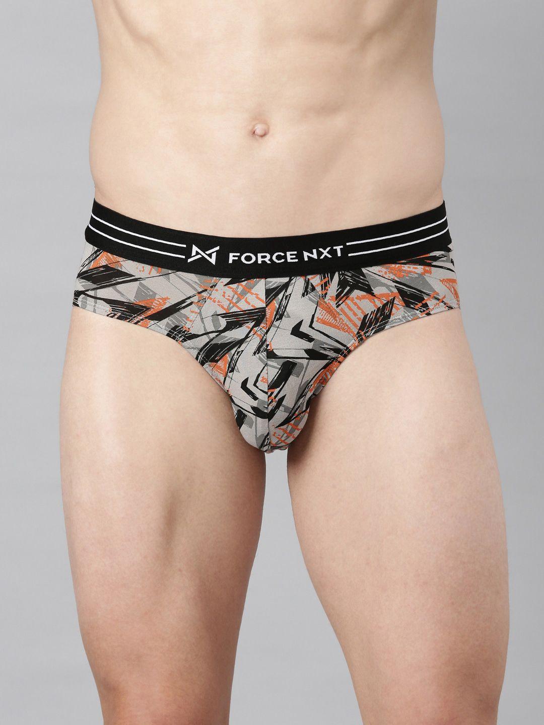 force nxt men micro modal assorted printed brief