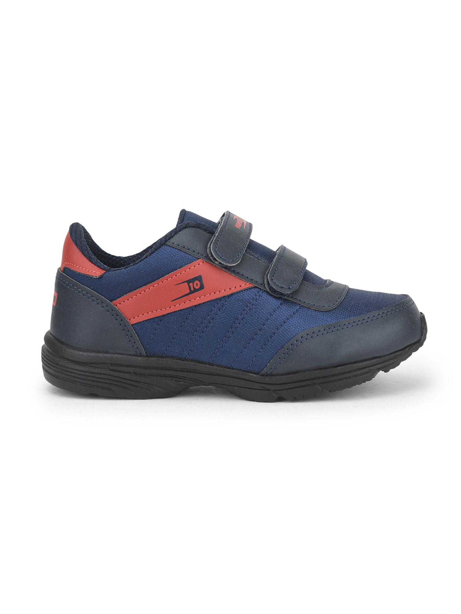 force 10 9907-51vbl red and blue casual shoes for kids