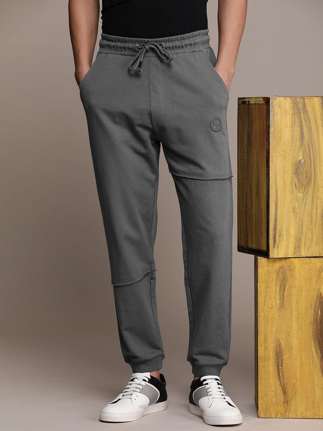 force ix men pure cotton joggers