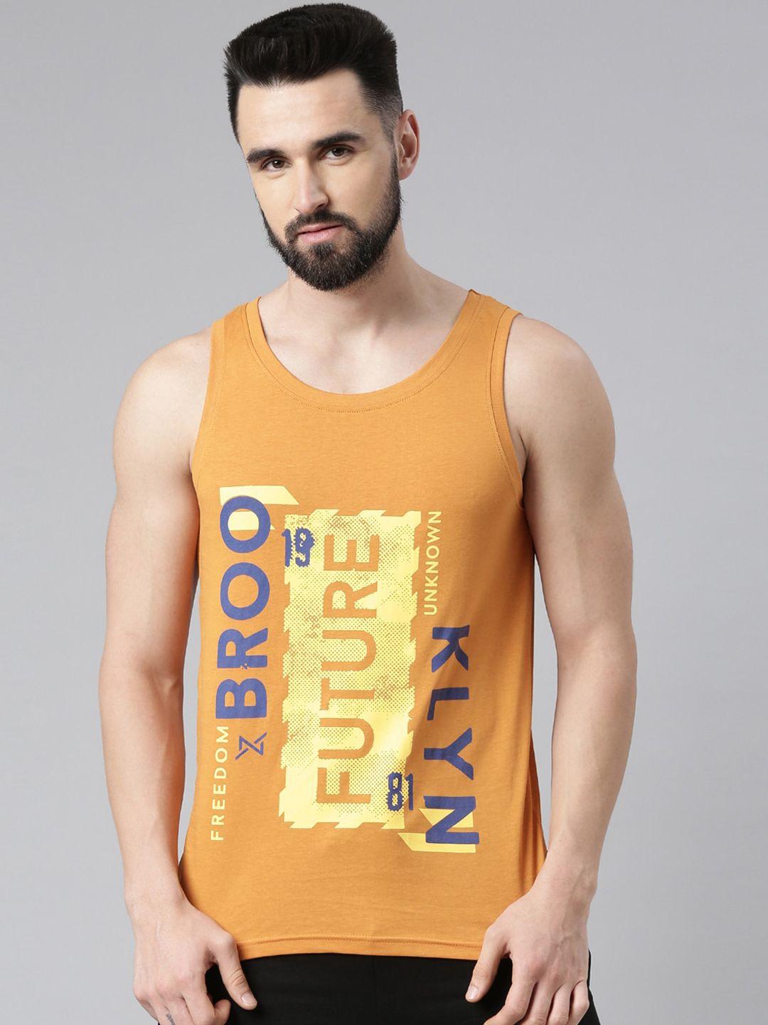 force nxt men graphic assorted cotton tank top