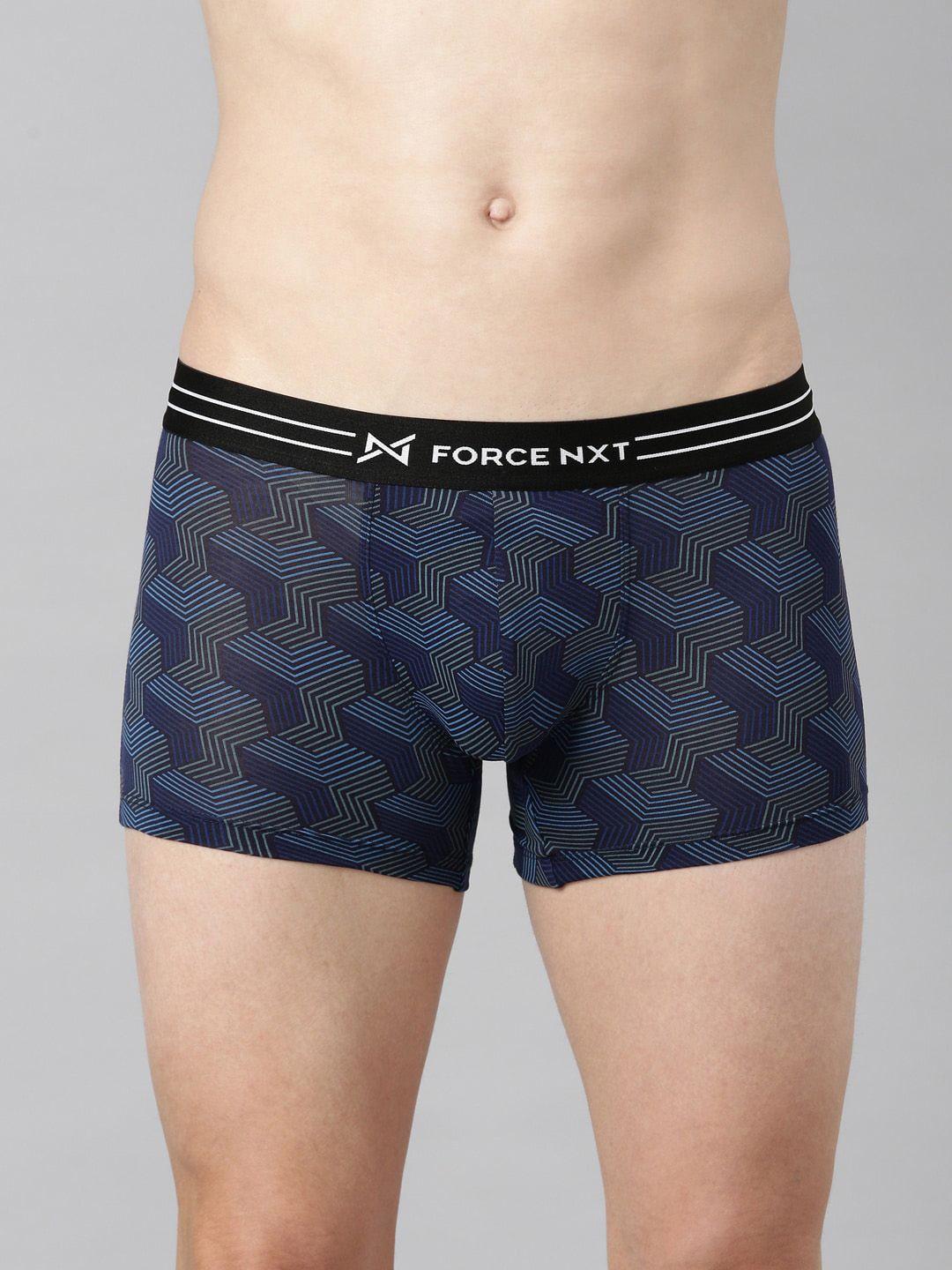 force nxt men printed assorted cotton trunk