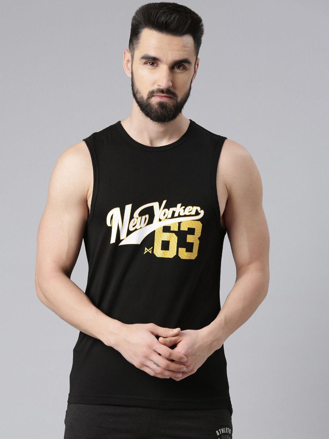 force nxt typography printed super combed cotton muscle innerwear vest