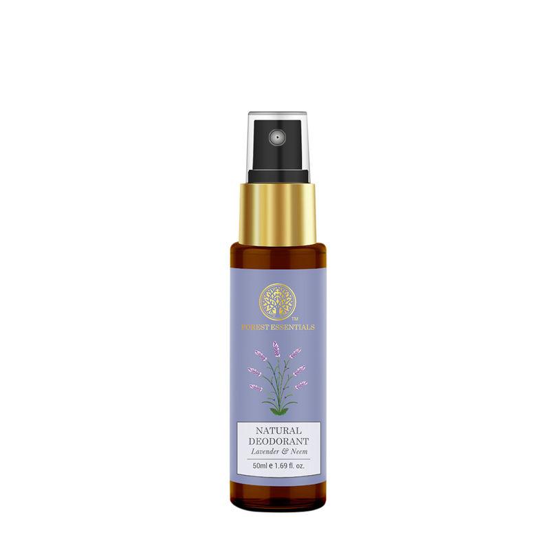 forest essentials ayurvedic lavender & neem natural deodorant