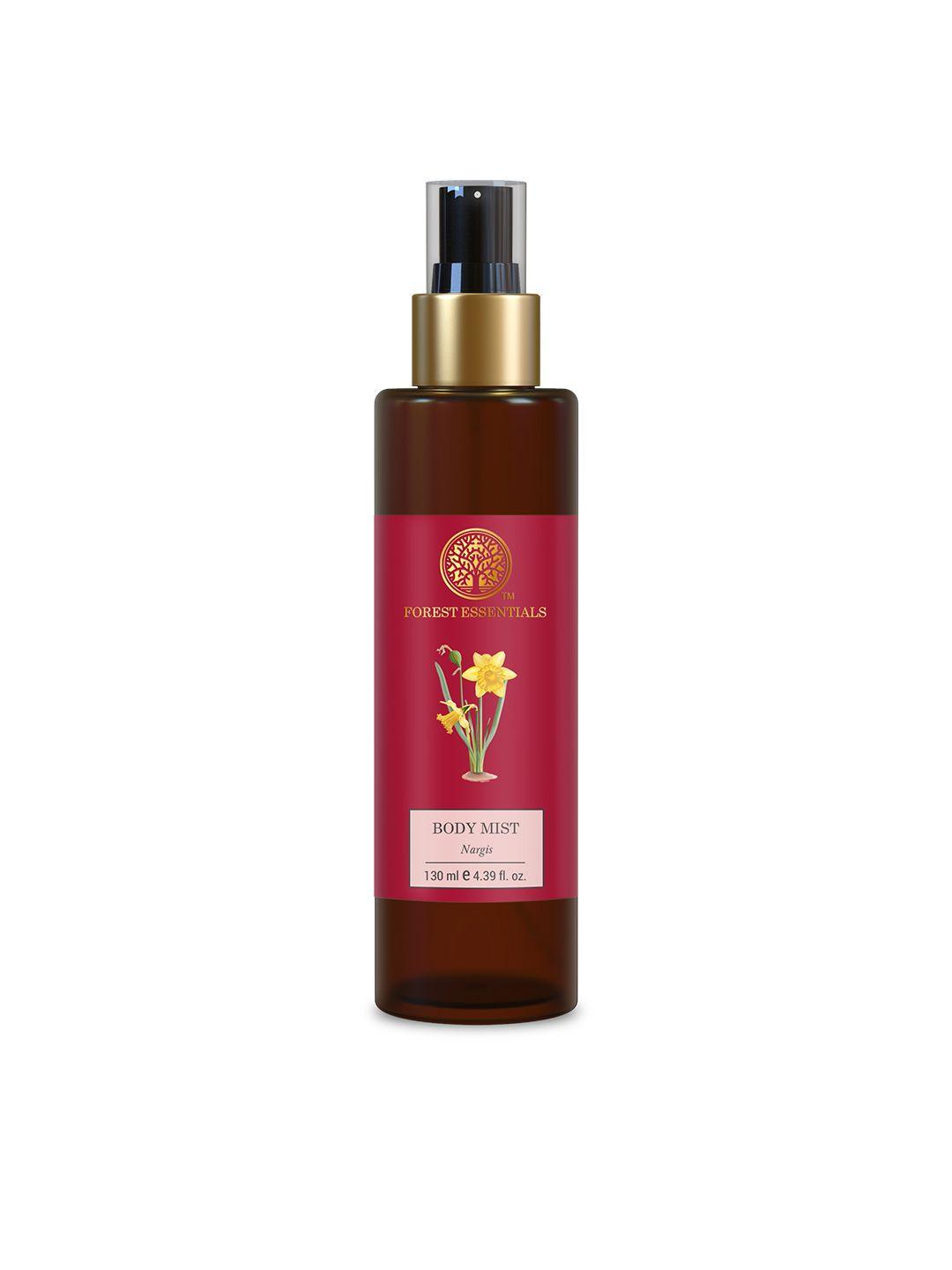 forest essentials hydrating body mist nargis spray with floral fragrance - 130ml