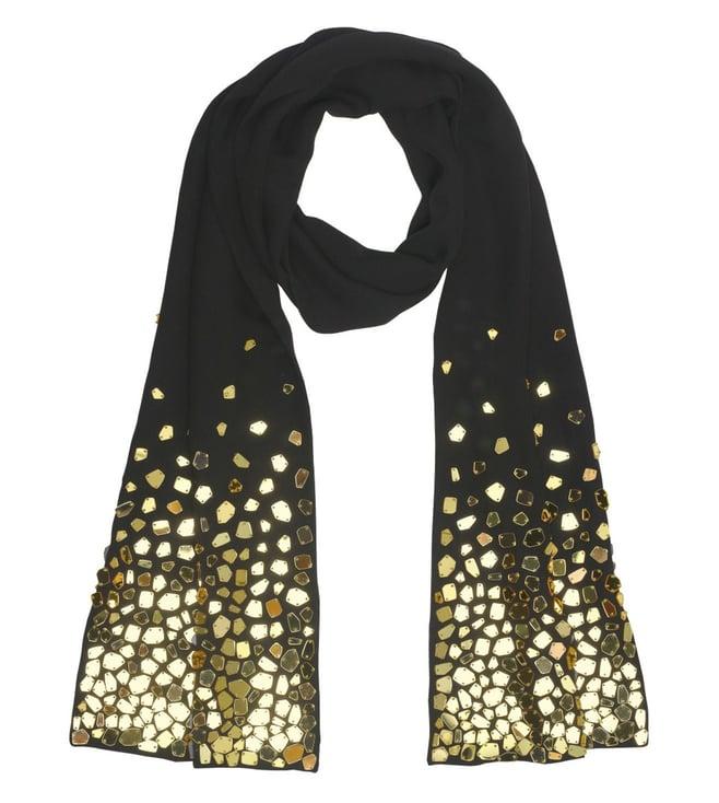 forest of chintz gold stella scarf