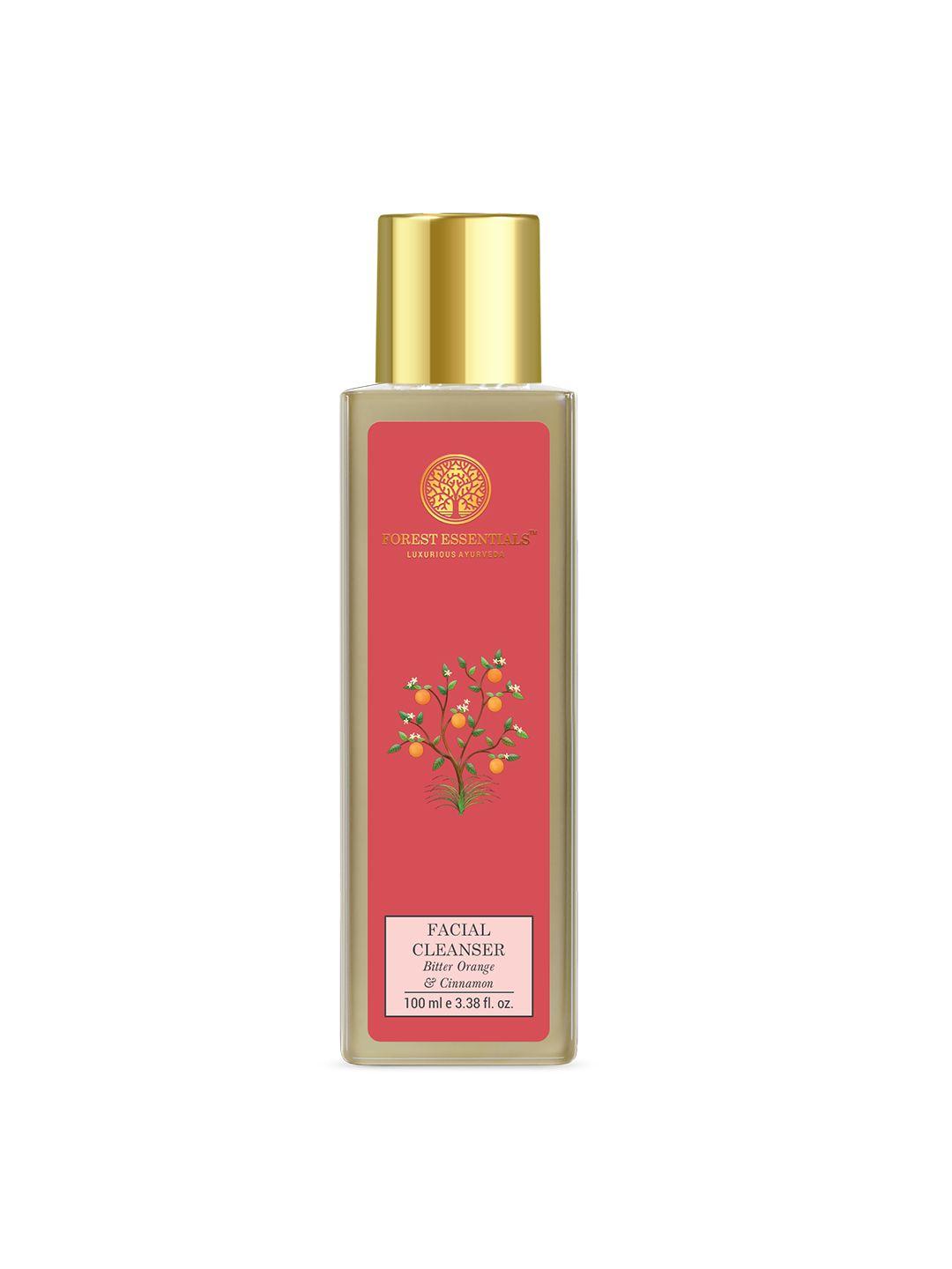 forest essentials bitter orange & cinnamon face cleanser for brightening skin - 100 ml