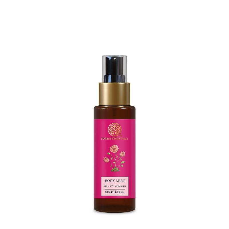 forest essentials body mist rose & cardamom (body spray)