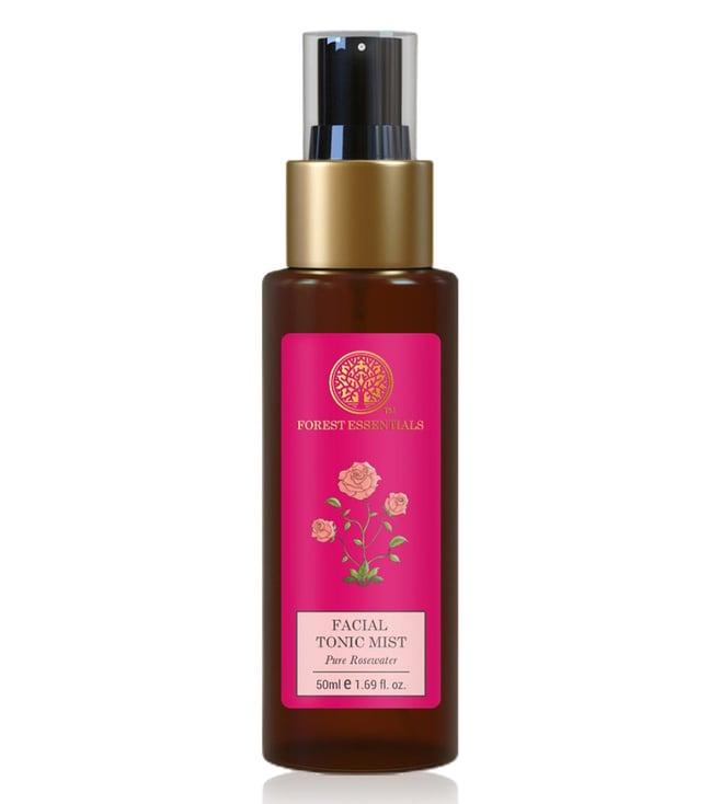 forest essentials facial tonic mist with pure rosewater toner - 50 ml