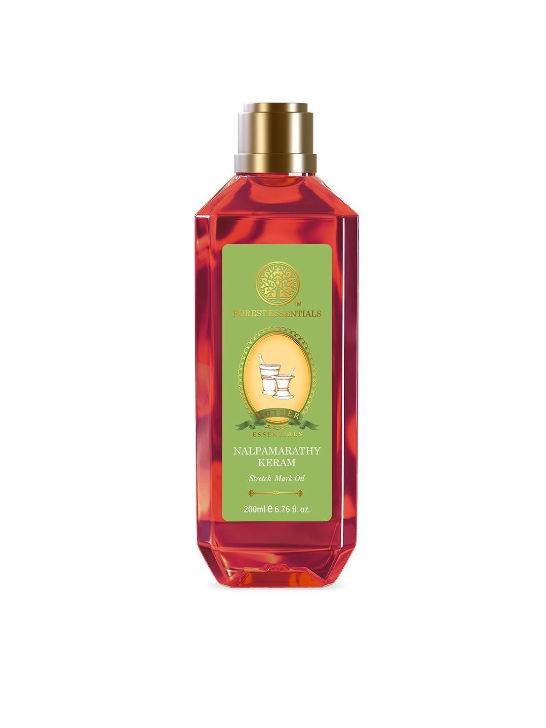 forest essentials mothers stretch mark oil nalpamarathy keram - 200 ml