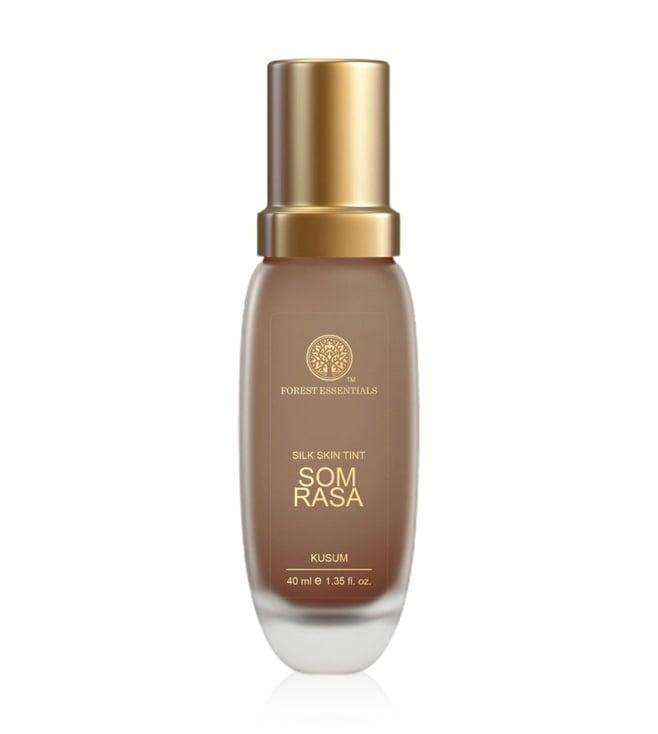 forest essentials som rasa silk tint kusum foundation for even skintone - 40 ml