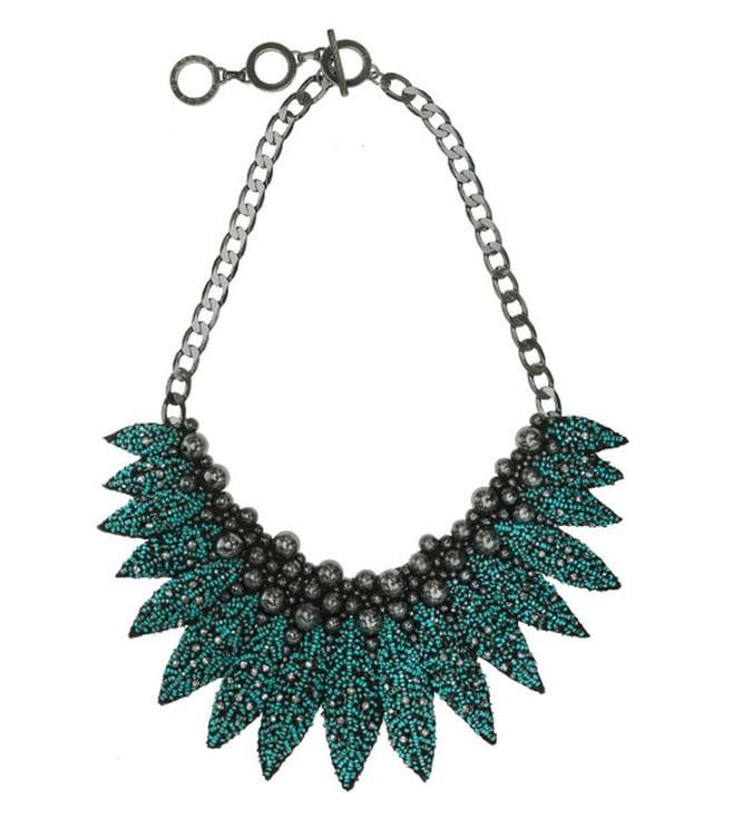 forest of chintz blue forest floor serena necklace