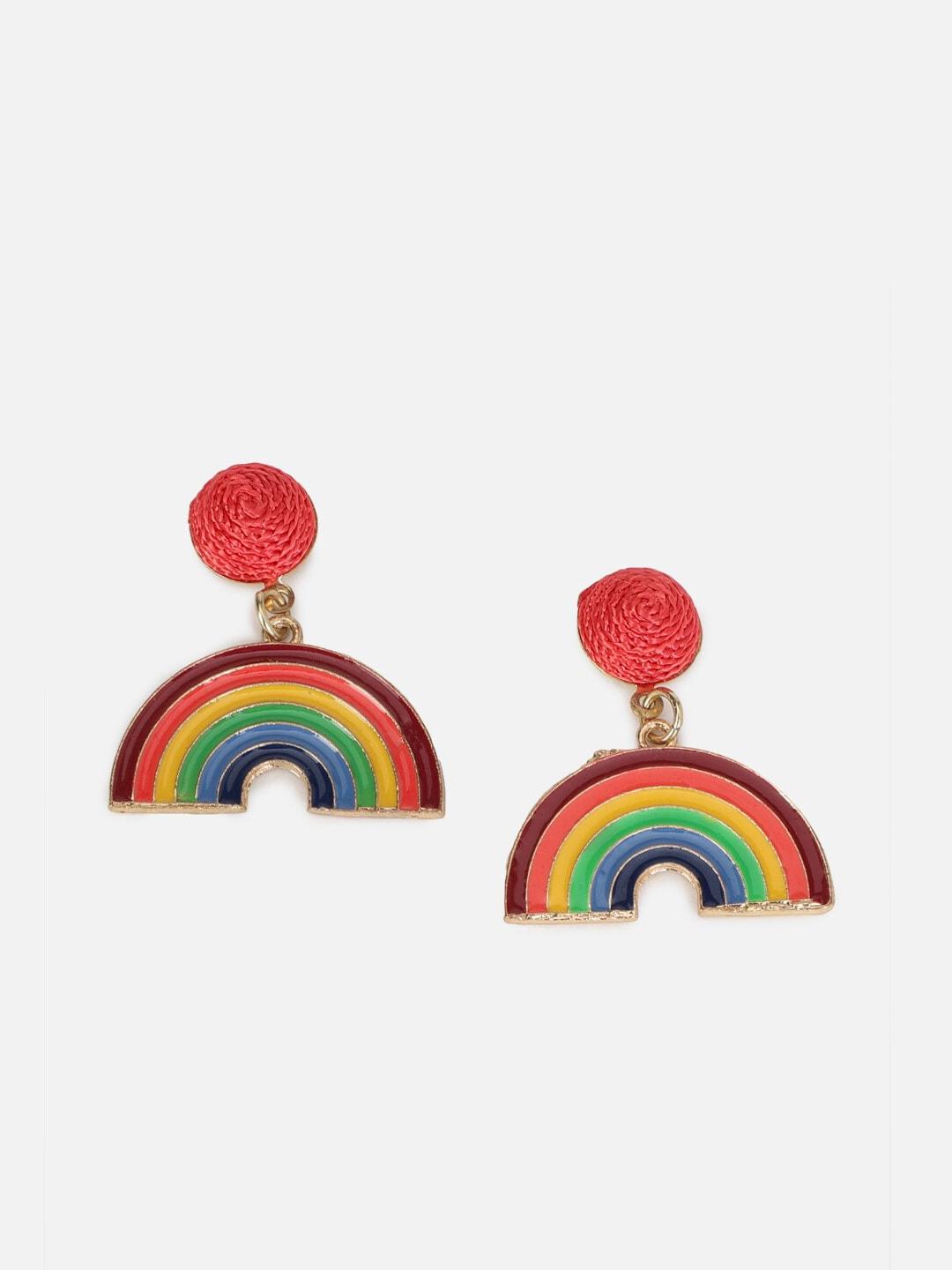 forever 21 multicoloured contemporary drop earrings