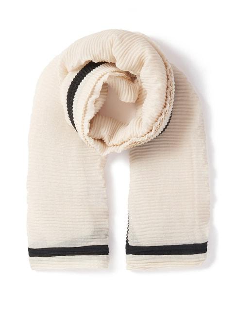 forever new cream scarf