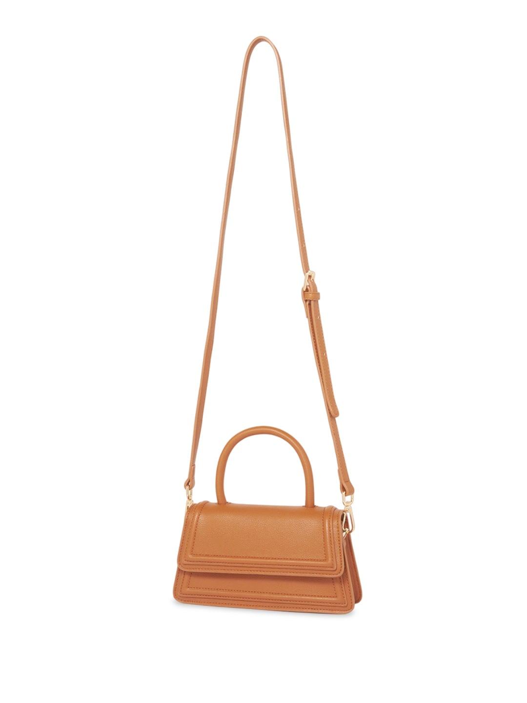 forever new pu structured handheld bag