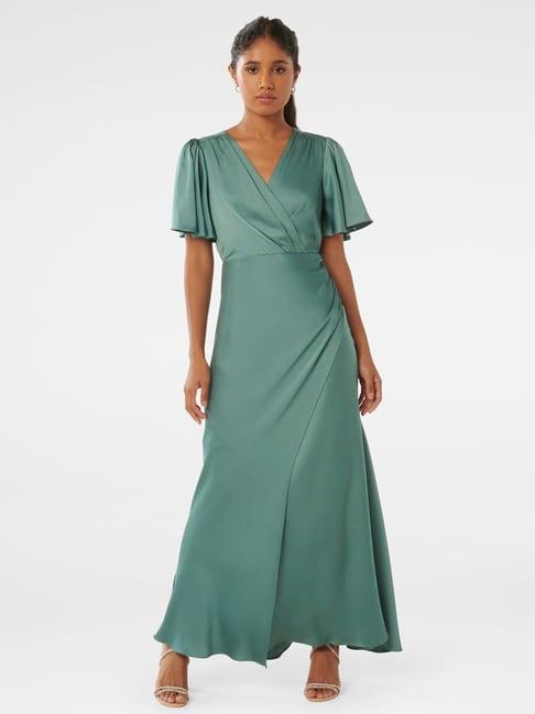 forever new sage green maxi dress