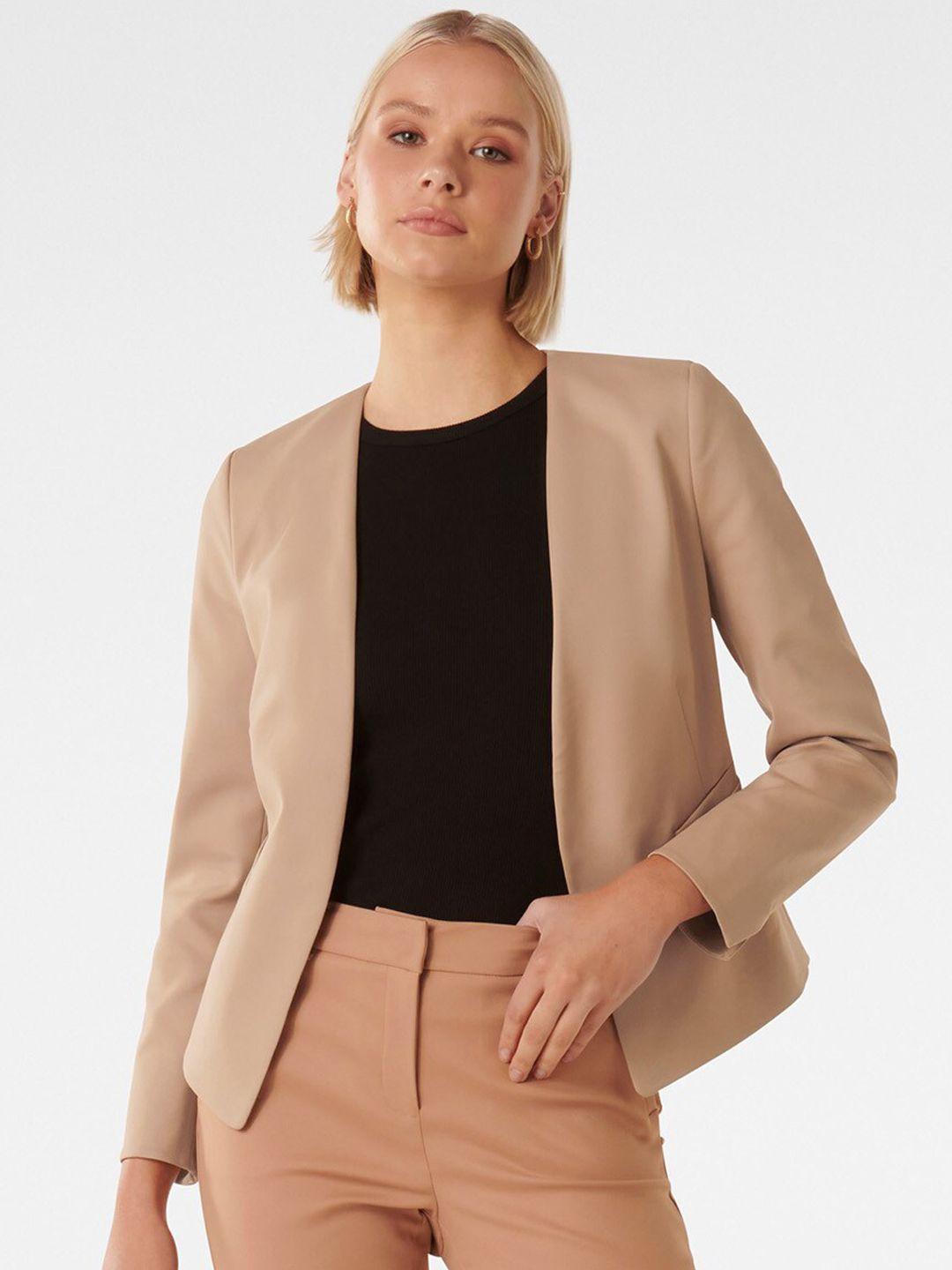forever new tailored-fit open-front casual blazer