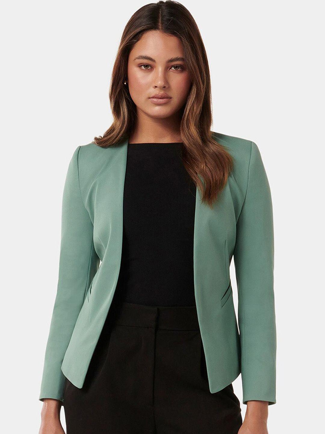 forever new tailored-fit shawl collar long sleeves front-open formal blazer