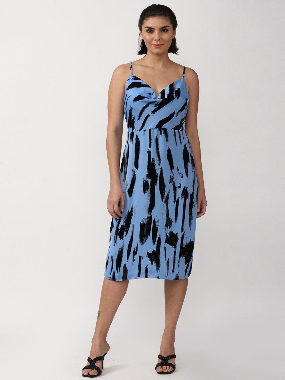 forever 21 abstract printed midi dress