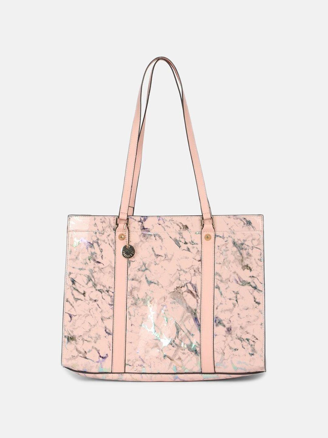 forever 21 abstract printed structured shoulder bag