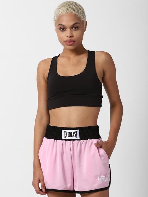 forever 21 black non wired non padded sports bra